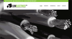 Desktop Screenshot of djmelectrics.com